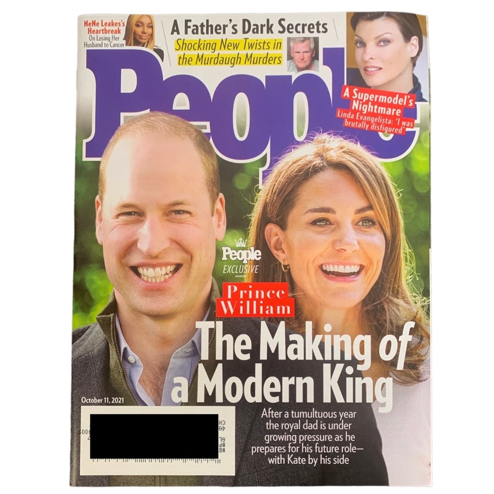People Magazine October 11 2021 Prince William The Making Of A Modern King